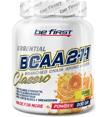 BCAA 2:1:1 Classic powder 200г апельсин