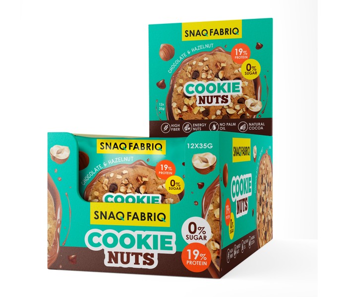 Cookie Nuts Snaq Fabriq - Шоколадно-фундучное 