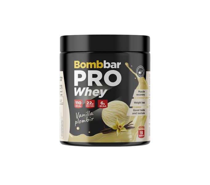 Whey Protein Pro - Ванильно-сливочный пломбир (450 г)