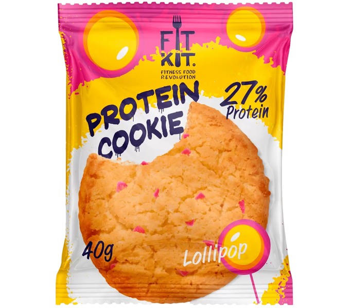 Protein Cookie Lollipop