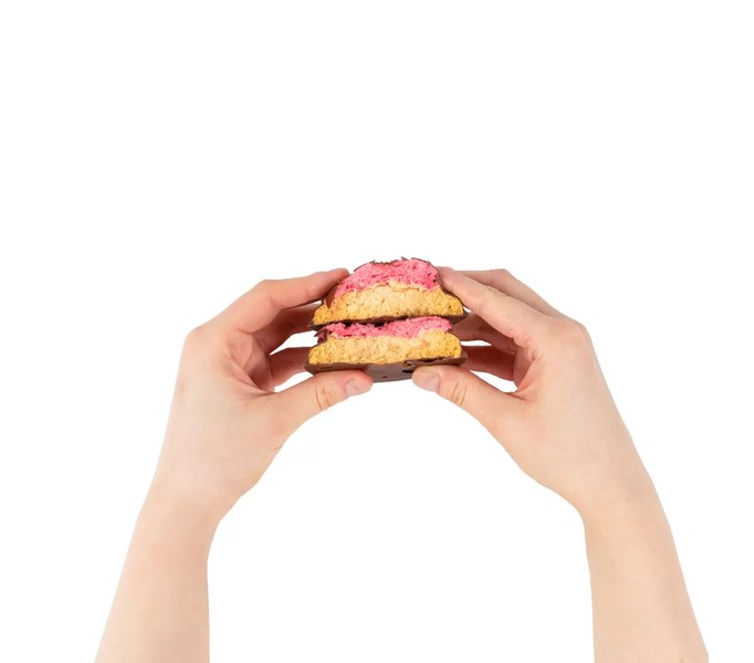 Protein Cake Strawberry with Cream