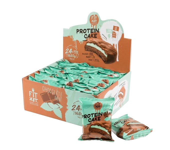Protein Cake Chocolate-Mint