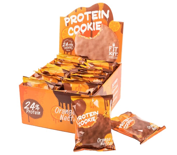 Choco Protein Cookie Апельсиновый нектар 50 гр