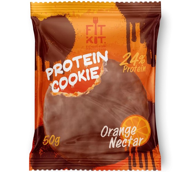 Choco Protein Cookie Апельсиновый нектар 50 гр