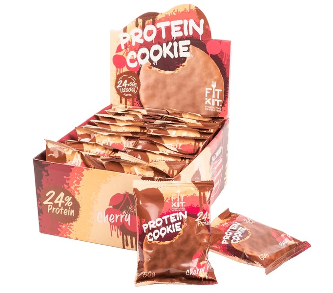 Choco Protein Cookie Cherry Pie