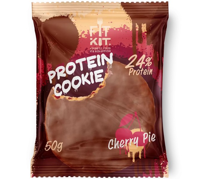 Choco Protein Cookie Cherry Pie