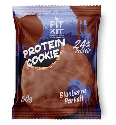 Choco Protein Cookie Черничное парфе 50 гр