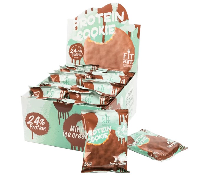 Choco Protein Cookie Mint Ice Cream