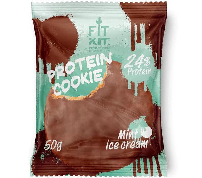 Choco Protein Cookie Mint Ice Cream