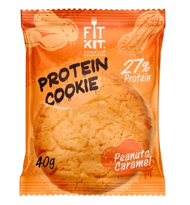 Protein Cookie Арахис-карамель 40 гр