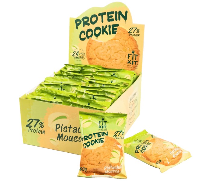 Protein Cookie Pistachio Mousse