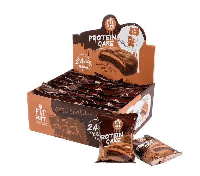 Protein Cake Double Chocolate