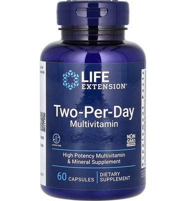 Витамины Life Extension Two-Per-Day таблетки 60 шт.