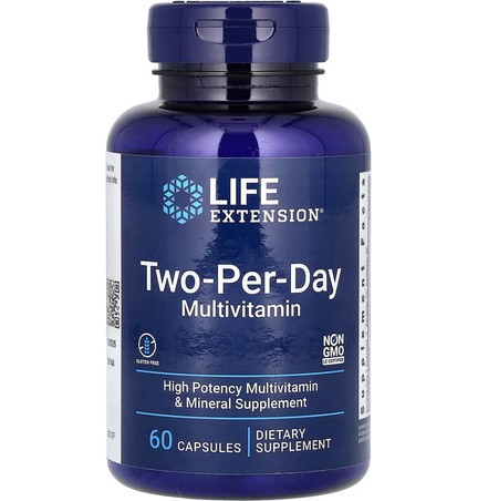 Витамины Life Extension Two-Per-Day таблетки 60 шт.