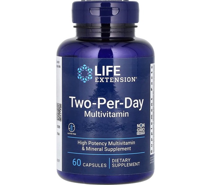 Витамины Life Extension Two-Per-Day таблетки 60 шт.