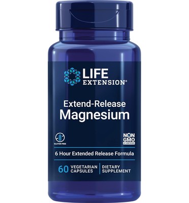 Магний длительного усвоения Life Extension Extend-Release Magnesium капсулы 60 шт.