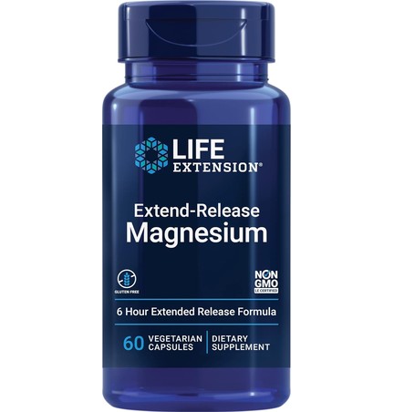 Магний длительного усвоения Life Extension Extend-Release Magnesium капсулы 60 шт.