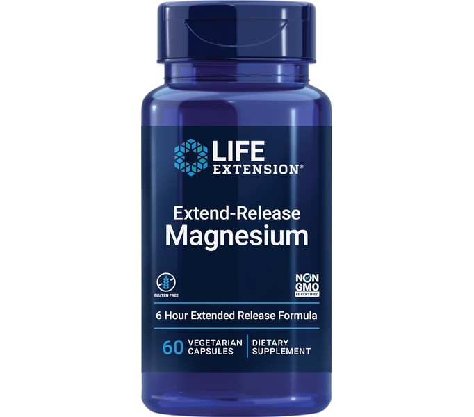 Магний длительного усвоения Life Extension Extend-Release Magnesium капсулы 60 шт.