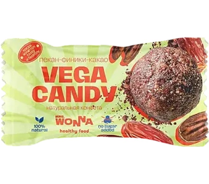 MRS.WONNA VEGA CANDY 30г (пекан-финик)