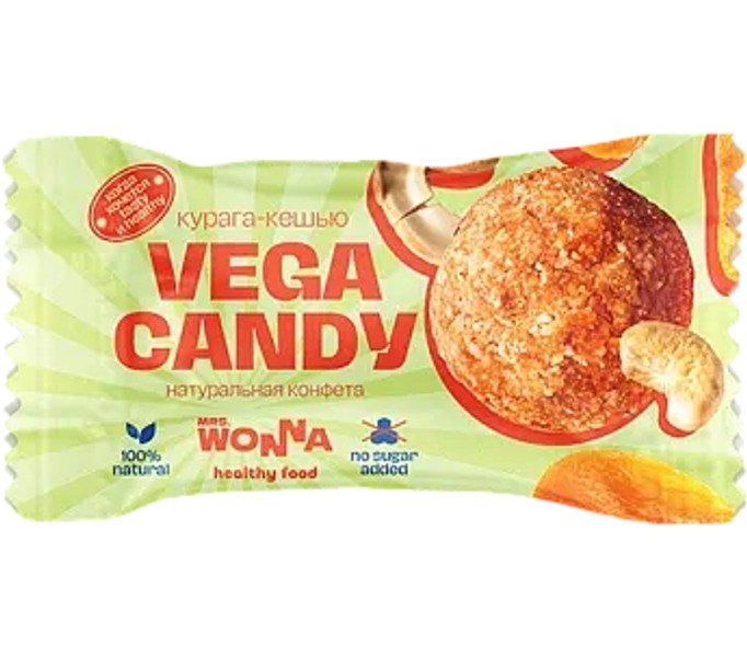 MRS.WONNA VEGA CANDY 30г (курага-кешью)