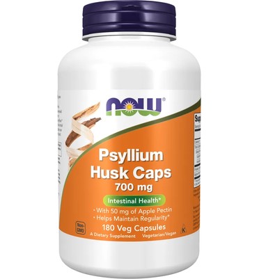 NOW Psyllium Husk Caps 700mg