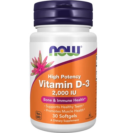 NOW-Vitamin D-3- 2000 IU