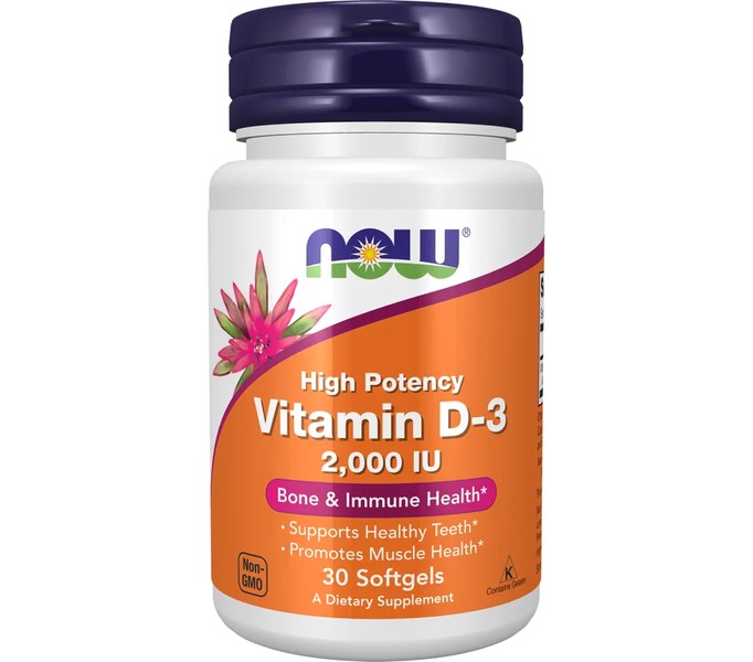 NOW-Vitamin D-3- 2000 IU