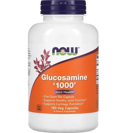 Now, GLUCOSAMINE 1000mg 180 VCAPS