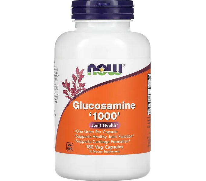 Now, GLUCOSAMINE 1000mg 180 VCAPS