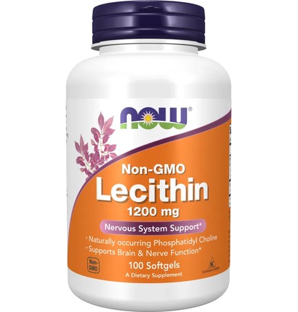 Now, LECITHIN 1200mg 200 капсул