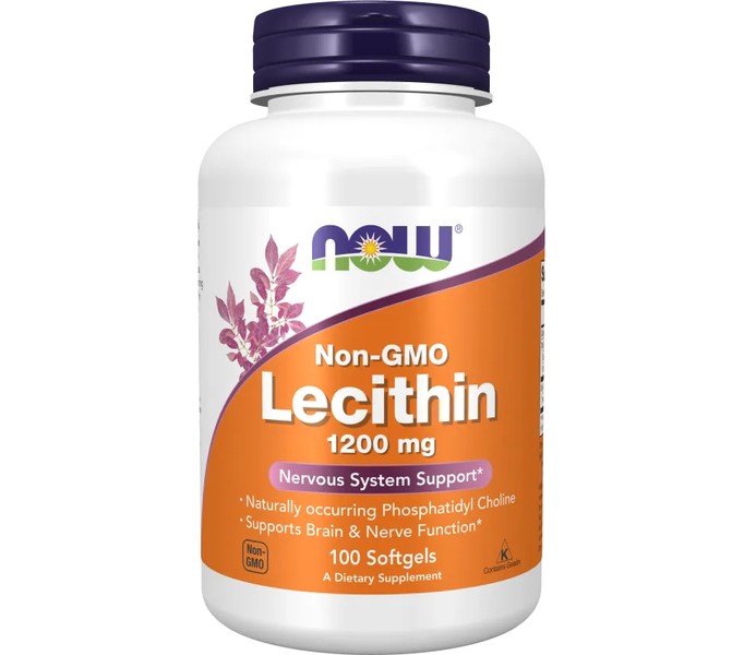 Now, LECITHIN 1200mg 200 капсул