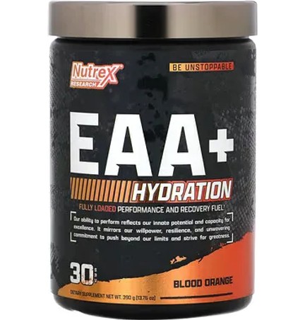 Nutrex Research, EAA+ Hydration, Красный апельсин, 13,76 унций (390 г)