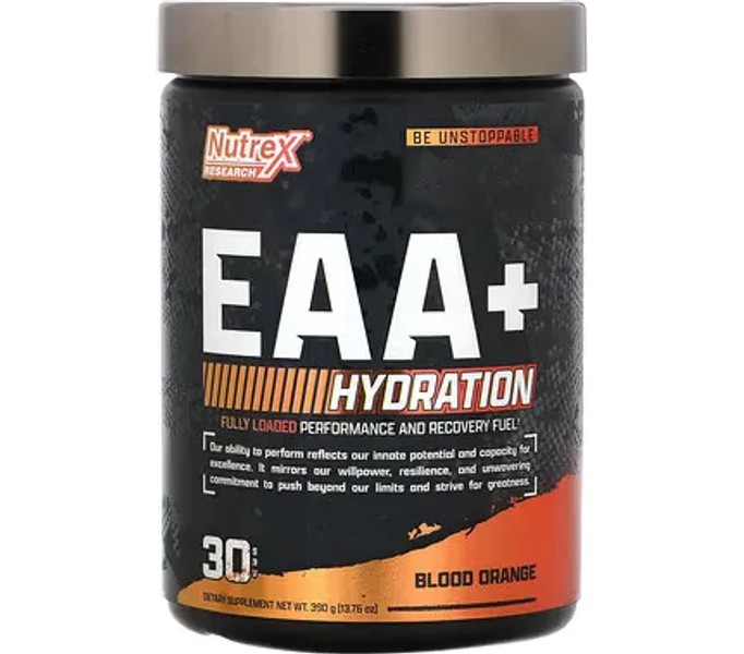 Nutrex Research, EAA+ Hydration, Красный апельсин, 13,76 унций (390 г)