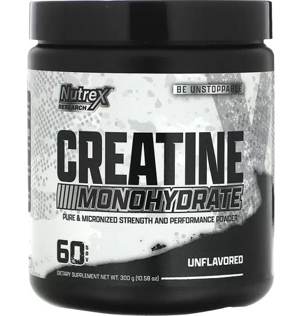 Nutrex Research, Creatine Monohydrate, Unflavored, 10.58 oz (300 g)