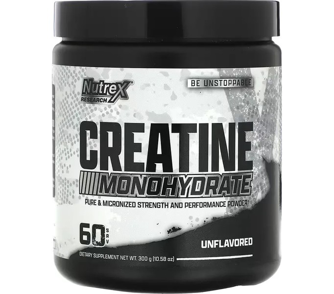 Nutrex Research, Creatine Monohydrate, Unflavored, 10.58 oz (300 g)