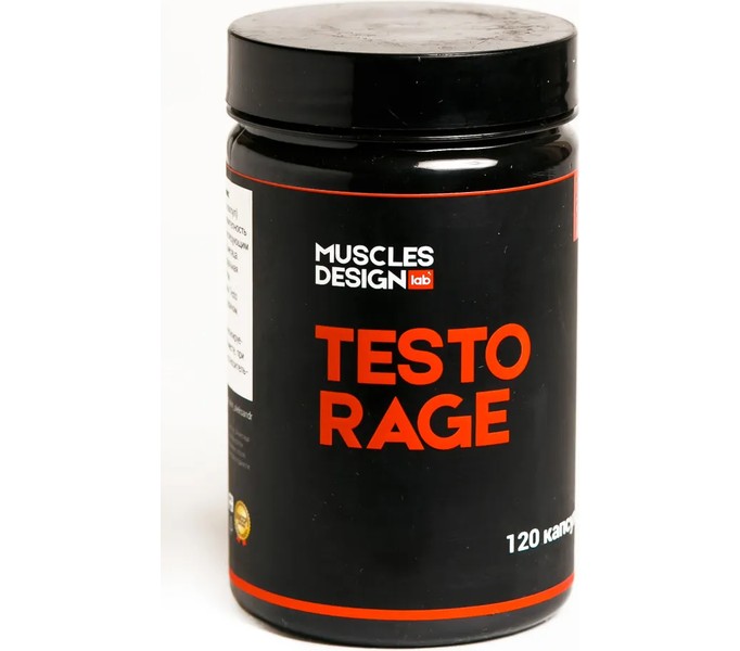 Muscules Desing Lab-MD LAB TESTO RAGE (120 caps)