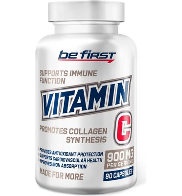 BeFirst, Vitamin C, 90 капсул