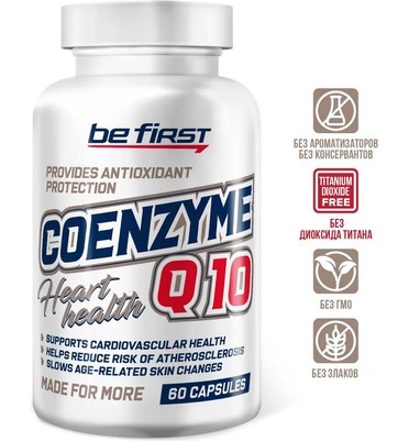 BeFirst, Coenzyme Q10, 60 капсул