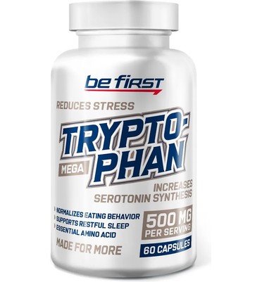 BeFirst, L-Tryptophan, 60 капсул