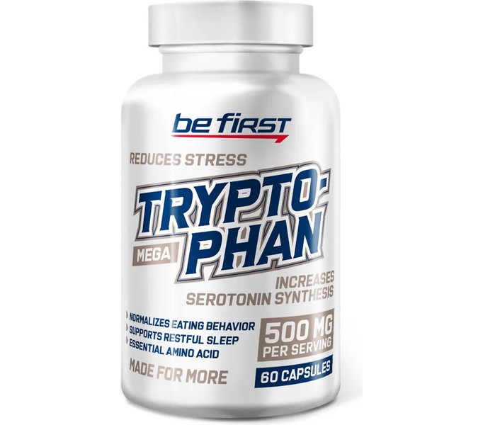 BeFirst, L-Tryptophan, 60 капсул