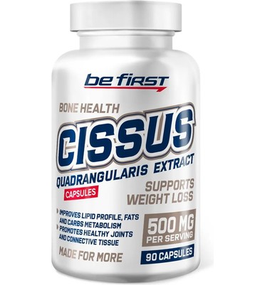 BeFirst, Cissus guadrangularis extract, 90 капсул