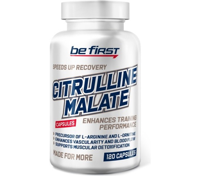 BeFirst, Citrulline malate, 120 капсул