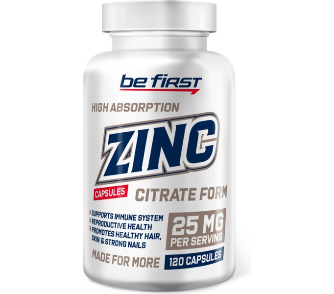 BeFirst, Zinc, 120 капсул