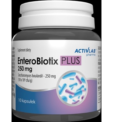 Activlab, EnteroBiotix PLUS 250 (10 caps)