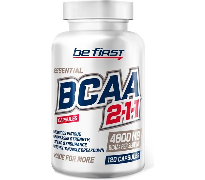 BeFirst, BCAA Capsules, 120 капсул