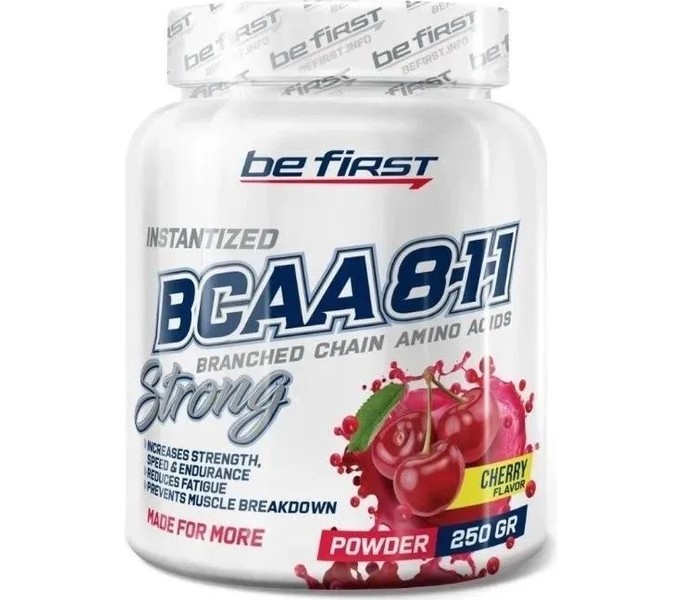 BeFirst, BCAA 8:1:1 powder 350г (Вишня)